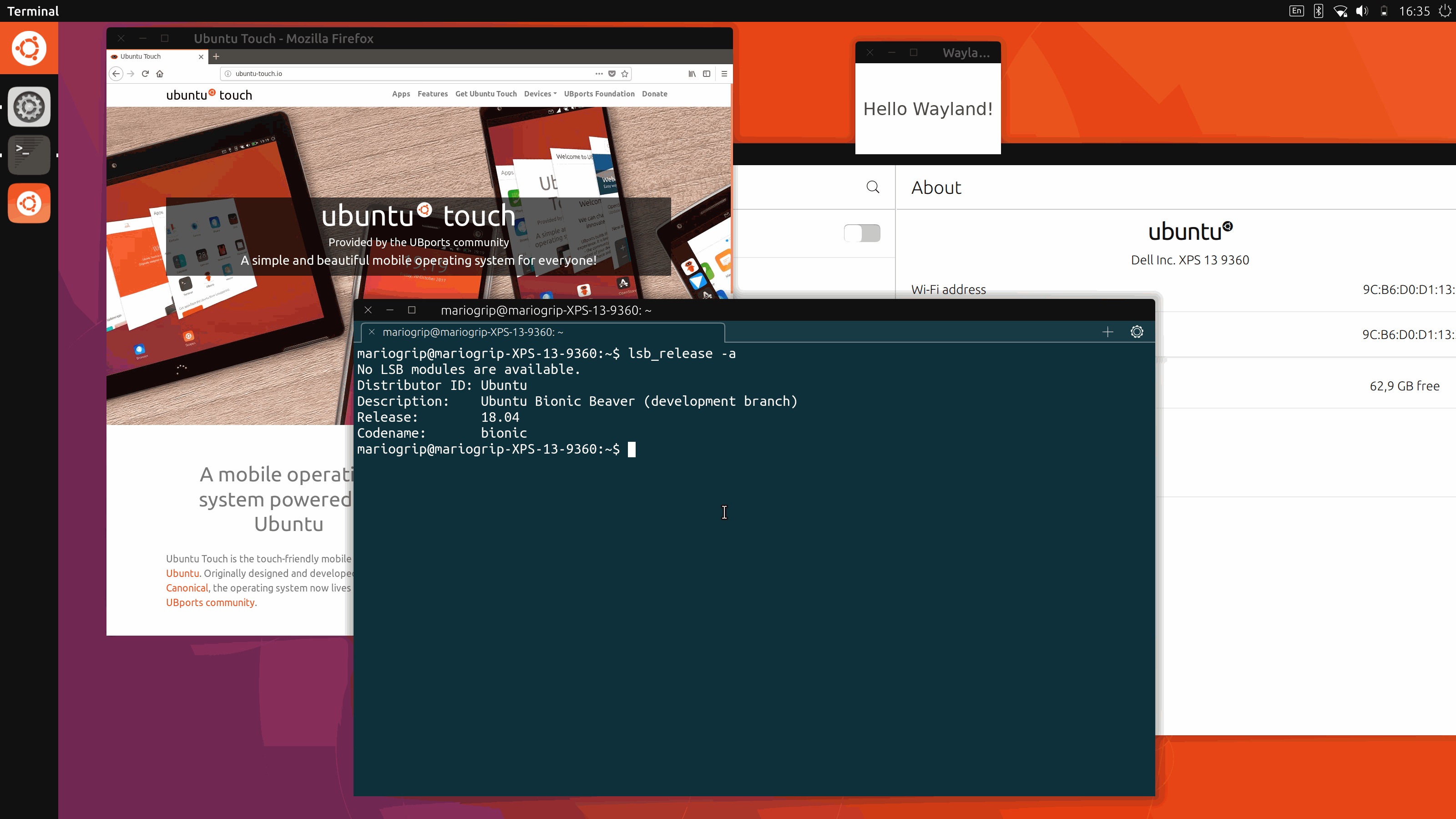 Odoo text and image block